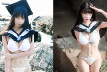 北藝畢業生「小孟」海邊拍學士照，「極美瘦腰」全民搶修戀愛學分-德州扑克迷