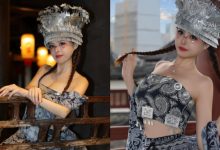 苗族姐姐「羊ㄦ」姿態優雅性感，「爆乳細腰」還是藏不住！-德州扑克迷