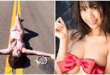 我也想撲倒在雙黃線上！H奶寫真女星「鈴木ふみ奈」解放巨乳美尻的公路旅行！-德州扑克迷