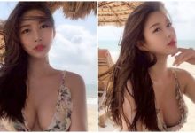 好優質!正妹度假穿上「性感深V裝」,飽滿美乳大方放送!-德州扑克迷