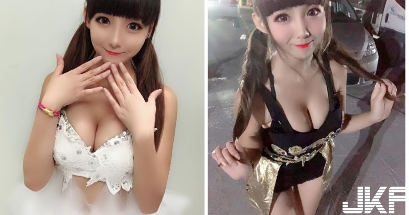選情一大亮點！中南部派出「花車熱褲妹」催票，「童顏巨乳屁股蛋」這票只好投了！