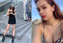 高挑的美日混血正妹「Sofia」，穿上豹紋比基尼「有夠挑逗」！-德州扑克迷