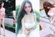 超猛「重量級正妹」乳量猖狂，緊身裙貼身到褲褲都外露了！身材只有逆天！-德州扑克迷