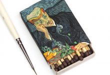 來一盒梵谷的憂鬱吧！在火柴盒上手繪名家經典畫作-德州扑克迷