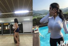 扯！南韓捷運驚見正妹「不科學腫脹」　網：這種胸器能上捷運嗎？-德州扑克迷