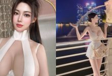 巨乳仙女「陳仙」魚尾獅前大秀兩粒！「超兇猛肉彈」路人看了都回頭-德州扑克迷