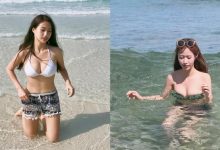 正妹鄰家女孩「飽滿比基尼」好低垂,「兇猛奶浪」快打上岸了!-德州扑克迷