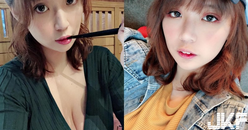 吃東西也要這麼性感~童顏巨乳「Ruru茹茹」美好上圍外衣包不住!