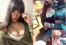 奶球比月亮還圓！爆乳妹子陳幽「穌胸外露半蹲烤肉」邪惡視角引暴動-德州扑克迷