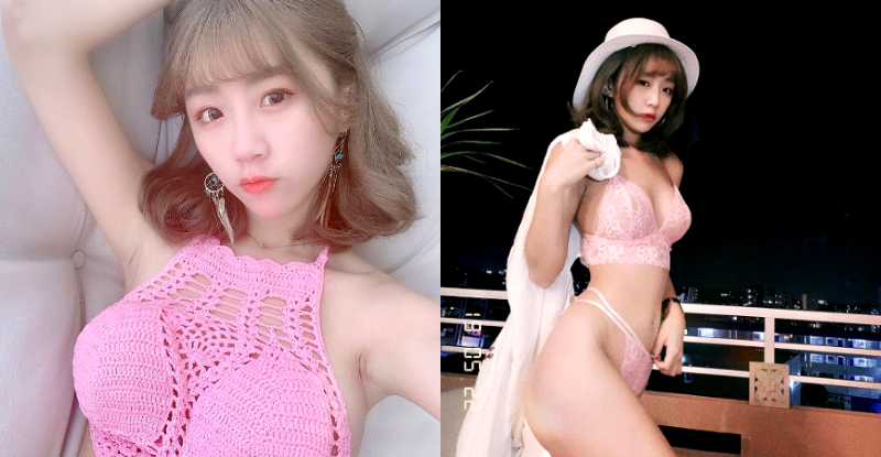 可口的粉色小甜心!「阮糖」性感美體超惹火,阿宅們一致靠齊就想立馬擁有!