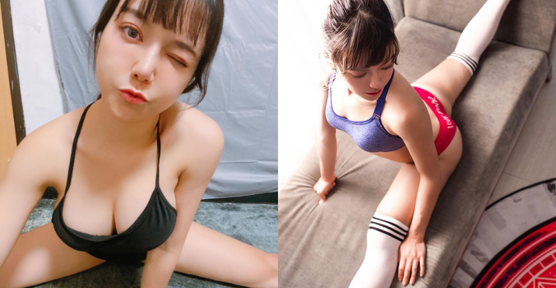 非常重!「毛咪Catty」劈腿拉筋又倒奶,「龐大又兇猛的乳氣」塞滿男粉視覺!