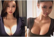 太大了！爆乳妹上圍份量超沈重，圓圓兩顆比臉還大了！-德州扑克迷