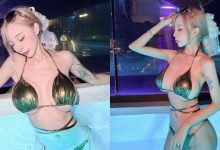 無邊際泳池秀超狂H奶!巨乳甜心「嵐芯語」火辣曲線太震撼-德州扑克迷