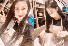 「桃園迪麗熱巴」愛佳奈自製超夢幻手作蛋糕!圍裙底下是超迷人的火辣身材!-德州扑克迷