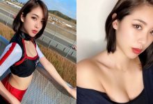 山梨縣最辣賽車女郎「CHIAKI」，火紅內衣「現出渾圓乳量」！-德州扑克迷