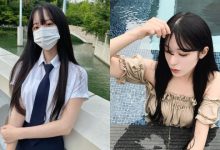 長髮制服妹子「側臉美照超迷人」，「絕美的高顏值」迷倒24萬粉！-德州扑克迷