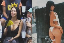 新莊籃球比賽場邊爆乳美女引起關注 原來是翹臀女王李尾巴-德州扑克迷