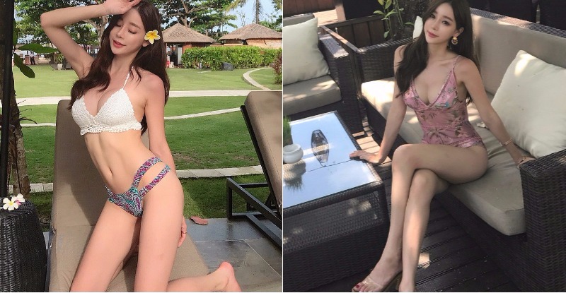 正妹彎腰「渾圓乳球」粉紅乍現!胸前又白又嫩,讓人雙眼不自覺對焦…