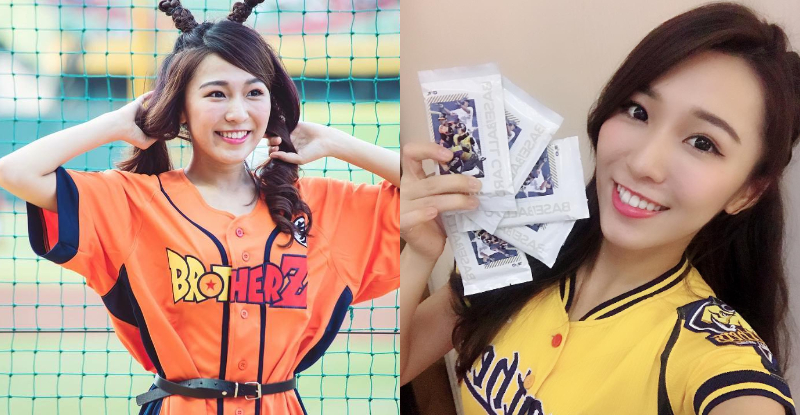 陽光魅力噴發！橙蜜香公主「黃沛祺Peggy」舞動球場，讓球迷男粉一起目瞪口呆！