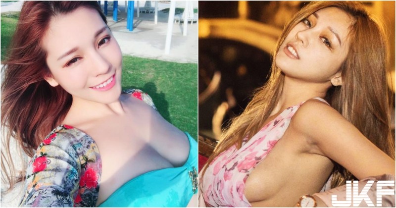 好甜!充滿異國風情的「雪白美乳妹」!胸前車頭燈亮到讓人睜不開眼啊!