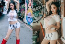 火辣女神「苡昕Yuri」現身西門町美國街,「狹長媚眼」根本台版Jennie!-德州扑克迷