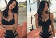 鏤空泳裝辣翻了!正妹「超魔鬼爆乳曲線」,正面看視覺好享受~-德州扑克迷