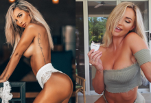 陶醉!巧克力奶妹「無罩釋放飽滿雙乳球」 緊實蜜翹臀翹高高加碼放送-德州扑克迷