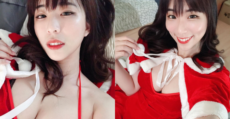 單眼皮魅力女孩「小墨Inkiiing」能陪打電競又能品味美食，飽滿上圍更讓男粉興奮又陶醉！