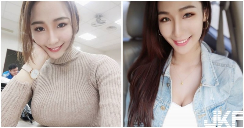 同學你的毛衣太兇了！超緊身曲線「長輩好驚人」，旁邊同學都看傻了！