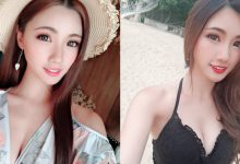 氣質魅惑妖精「張倫倫 Ellen Chang」深V泳裝露白嫩奶球　火辣曲線太性感-德州扑克迷