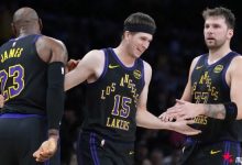 大发体育-詹姆斯首秀11+12东契奇37+10 湖人5人上双逆转爵士，大发助力你的致富之路！-德州扑克迷