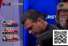 【EV扑克】同花围攻下的AA绝命挣扎，两次发牌上演命运逆转！-德州扑克迷