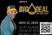 【EV扑克】“Big Deal”慈善扑克赛强势归来，携手One Drop基金会助力全球饮水安全-德州扑克迷