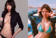 扣子真的飛掉了！「超巨乳妹子」高聳雙峰直接「撐爆鈕扣」太暴力！-德州扑克迷