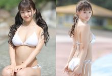 童顏巨乳萌奶妹「太田和さくら」純白比基尼乳波蕩漾 核彈級雙乳彷彿隨時要炸出來-德州扑克迷
