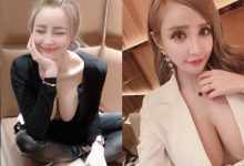 一個ω的形狀!巨乳甜心「元欣」一彎腰豐滿美乳因地心引力形成隧道-德州扑克迷