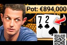 【EV扑克】智者曹睿的完美计划：深入剖析那手让Tom Dwan都迟疑的8-high诈唬-德州扑克迷