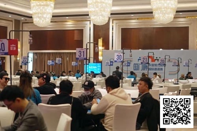 【EV扑克】国门杯｜海港边城掀起新浪潮！主赛A组争斗战鼓敲响共吸引114人次选手参赛余14人晋级第二轮！女神挑战赛明日靓丽登场！