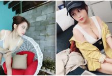 再低一點點！「爆乳正妹」一彎腰奶奶就快掉出來，飽滿天然巨乳讓人目不轉睛！-德州扑克迷