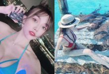 美女餵鯊魚？美乳正妹「KAKA」海島度假，「窈窕雪肌」太美味好怕她真的被吃掉！-德州扑克迷