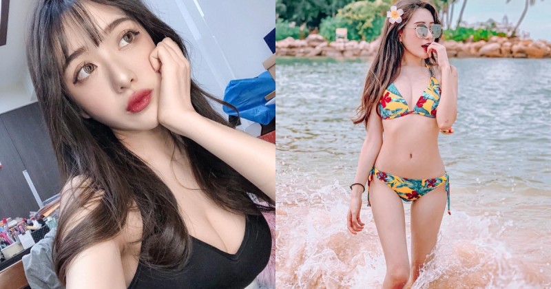 台中小辣椒「潔心」甜美性感兼具 各款比基尼「白皙胴體」看好看滿！