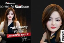 【EV扑克】重磅官宣！WSOP中国首位女子冠军Yuki黄雨希加入GGTeam-德州扑克迷