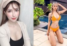 臉蛋夢幻、身材火辣!正妹「Nancy 韓智恩」完美駕馭「亮橘色比基尼」曬深溝、纖腰-德州扑克迷