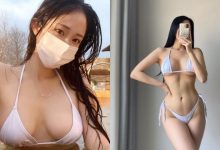 戶外泡水的「超兇比基尼正妹」,「渾圓形狀」火辣溢出!-德州扑克迷