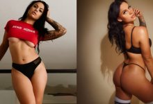 性感辣模自豪乳量充沛奶型圓潤　心機露「南半球風光」展現誘人弧線-德州扑克迷