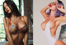 超帶勁！狂野爆乳妹「蜜臀挺翹」好誘人 浴袍滑落「飽滿雙奶」呼之欲出-德州扑克迷