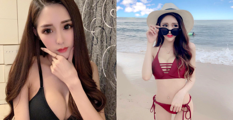 完美括弧！火辣闆娘「Dian」精緻美臉電眼狂掃，兇猛的傲人上圍就想制霸網拍界！