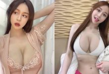 在家防疫也辣翻！「Lena 莉娜」粉紅睡袍露雪白豪乳，好想和她宅一起！-德州扑克迷
