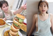 爆紅「正妹大胃王」一個月吃掉30萬　看樣子營養都吃到胸部去了…-德州扑克迷