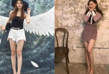 正妹上衣擠壓「可愛圓乳」形狀明顯，激短褲大秀「嫩白長腿」，畫面不科學呀！-德州扑克迷